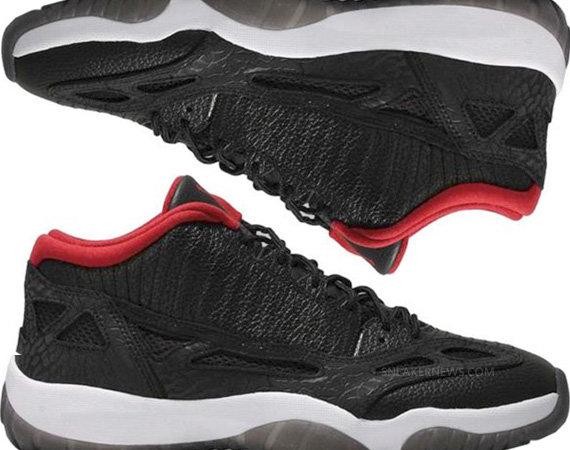 Air Jordan XI IE Low – Black – Red | Available Early on eBay