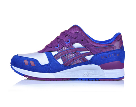 Asics Gel Lyte Iii Blue Purple White July 2011 Hanon 02