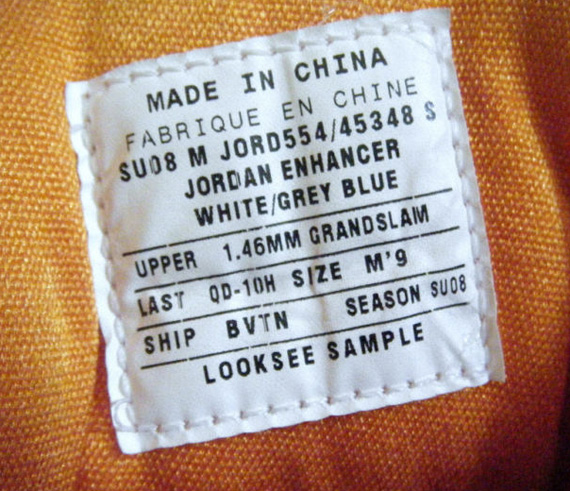 Jordan Enhancer White Grey Blue Yellow Sample 03