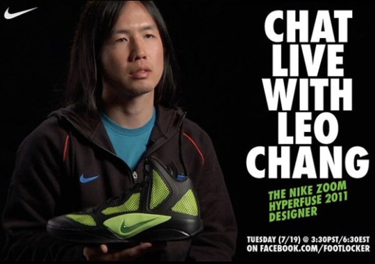 Live Chat With Nike Hyperfuse 2011 Designer Leo Chang