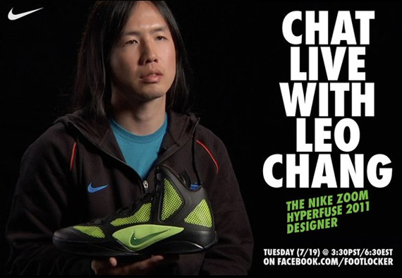 Live Chat With Nike Hyperfuse 2011 Designer Leo Chang