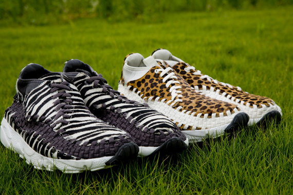 Nike Air Footscape Woven Chukka Motion Leopard Zebra 02