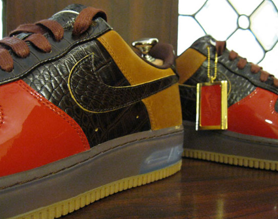 Nike Air Force 1 Bespoke ‘Lux Bison’ By Steve Pinkerton