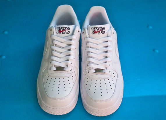 Nike Air Force 1 Low White On White Nyc 01