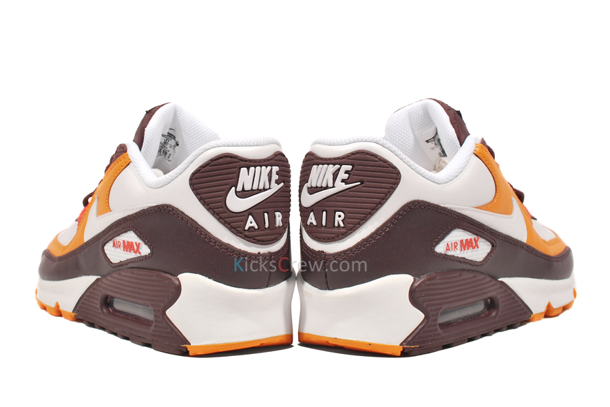 Nike Air Max 90 Deep Burgundy White Orange Peel Dark Copper 1