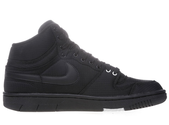 Nike Court Force High Ripstop Black 02