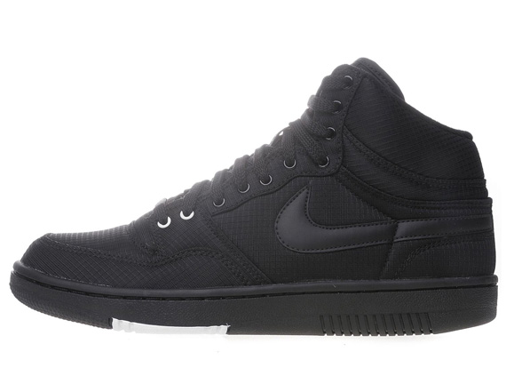 Nike Court Force High Ripstop Black 03