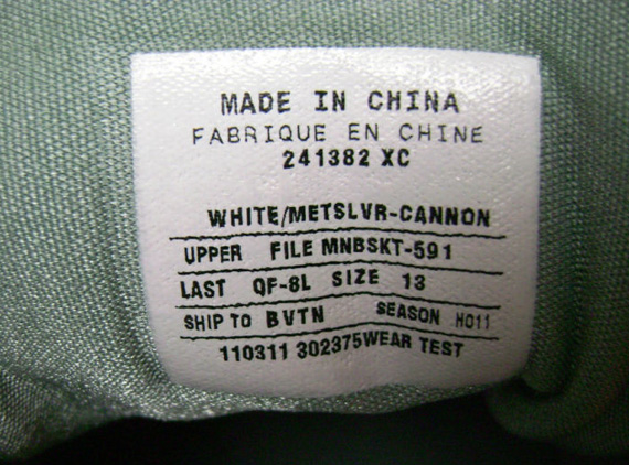 Nike Cradle Rock Low 2011 White Metallic Silver Cannon 05