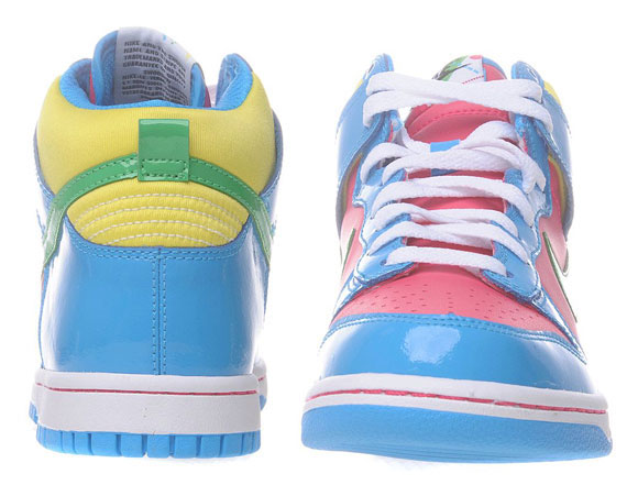 Nike Dunk Hi Gs Rainbow Ptt 05