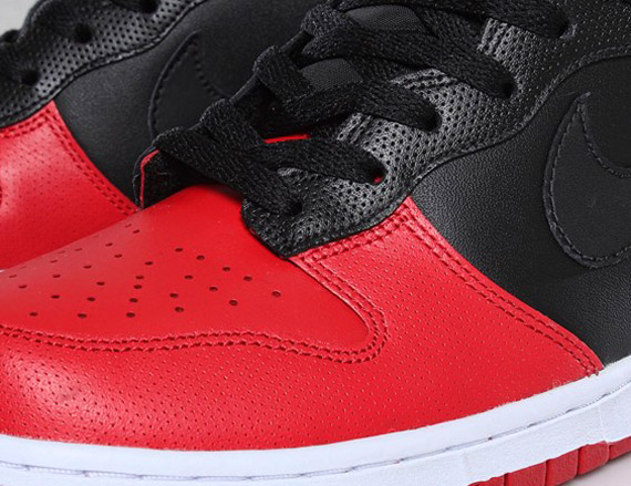 Nike Dunk High – Black – Sport Red – White – Available