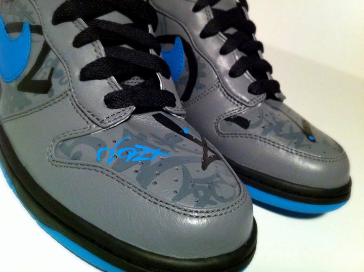 Nike Dunk High Dont Cry Customs By Rom 5