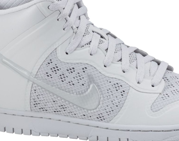 Nike Dunk High Hyperfuse - Neutral Grey - White - Volt | Available