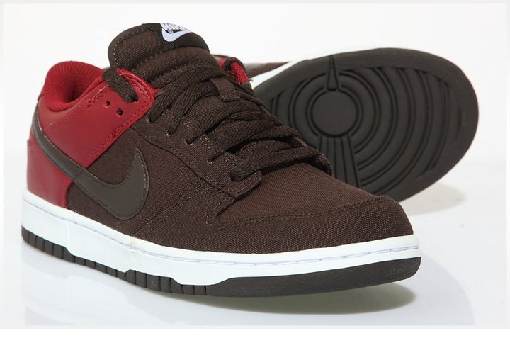 Nike Dunk Low Velvet Brown Team Red 4