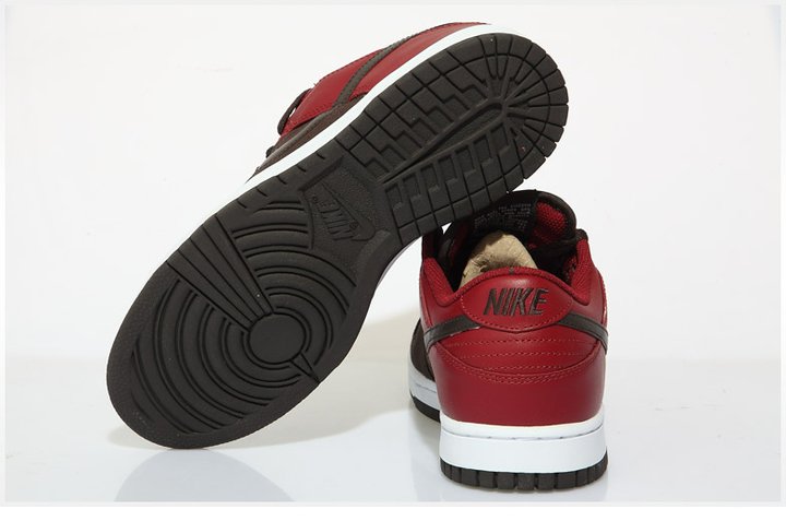 Nike Dunk Low Velvet Brown Team Red 5
