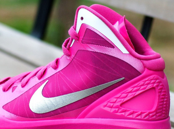 Nike Hyperdunk 2011 Pink White 1