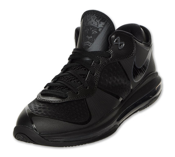 lebron 8 low black