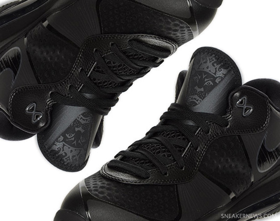 Nike LeBron 8 V/2 Low ‘Blackout’ – Available