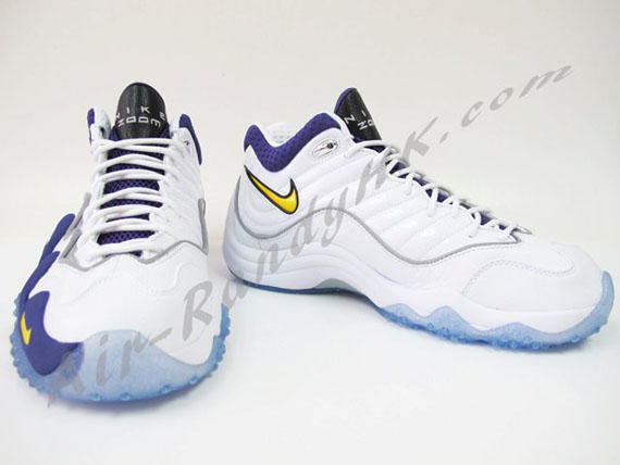 Nike Zoom Uptempo V - White - Purple - Yellow - SneakerNews.com