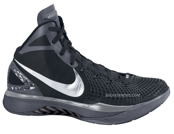 Nike Zoom Hyperdunk 2011 Supreme Black Grey 02