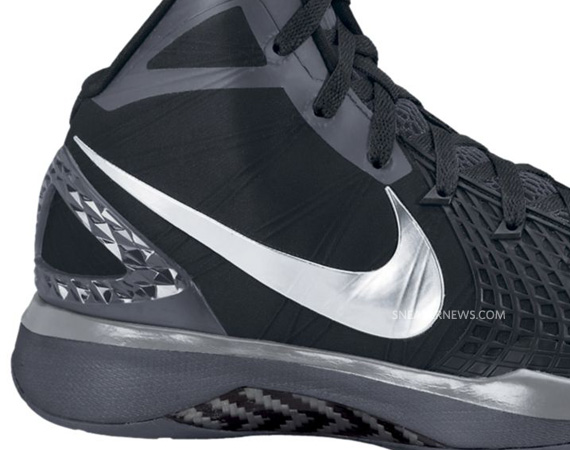 Nike Zoom Hyperdunk 2011 Supreme Black Grey 04