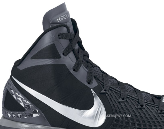 Nike Zoom Hyperdunk 2011 Supreme Black Grey 05