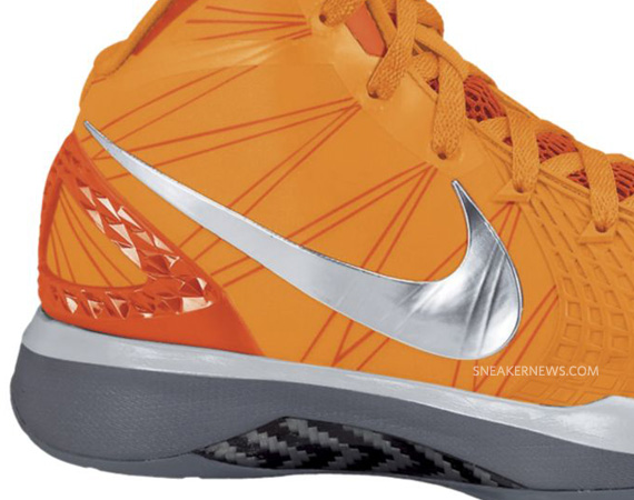 Nike Zoom Hyperdunk 2011 Supreme Orange Grey 04