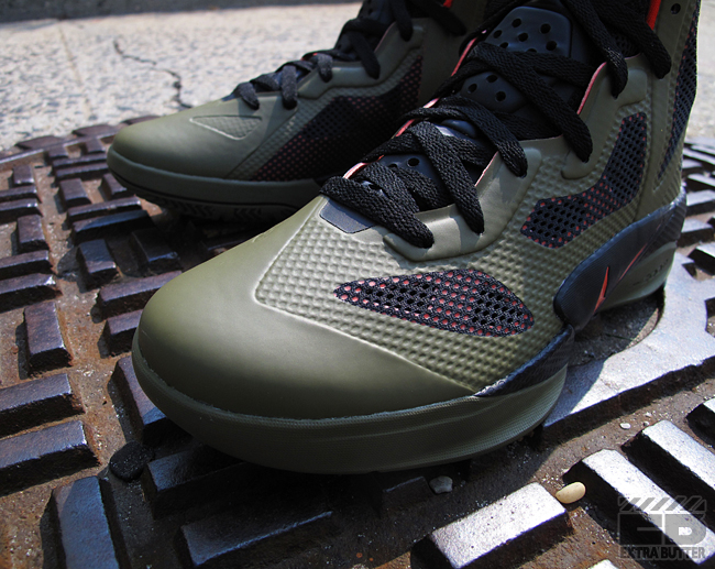 Nike Zoom Hyperfuse 2011 Iguana Black Max Orange 3