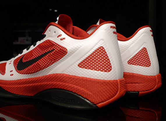 Nike Zoom Hyperfuse 2011 Low – White – Black – Sport Red