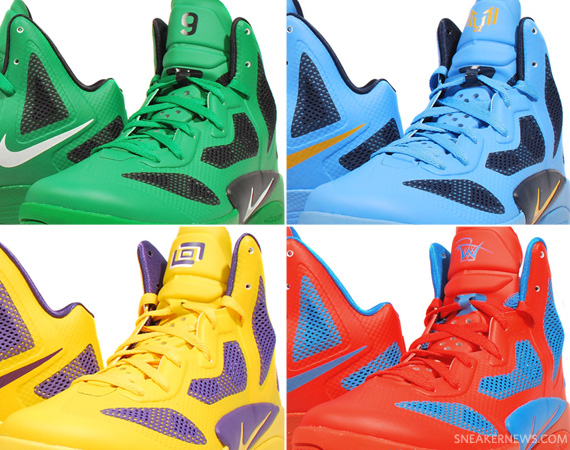 Nike Zoom Hyperfuse 2011 NBA PEs - New Images