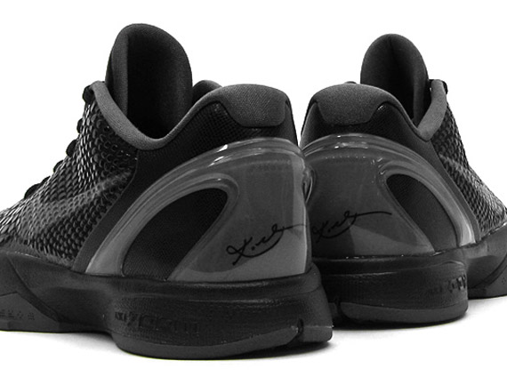 Nike Zoom Kobe VI 'Blackout' - New Images