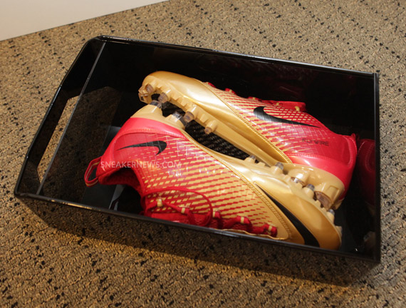 nike zoom vapor cleat jerry rice 49ers pe 04