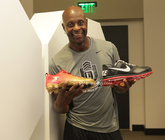 nike zoom vapor cleat jerry rice 49ers pe 13