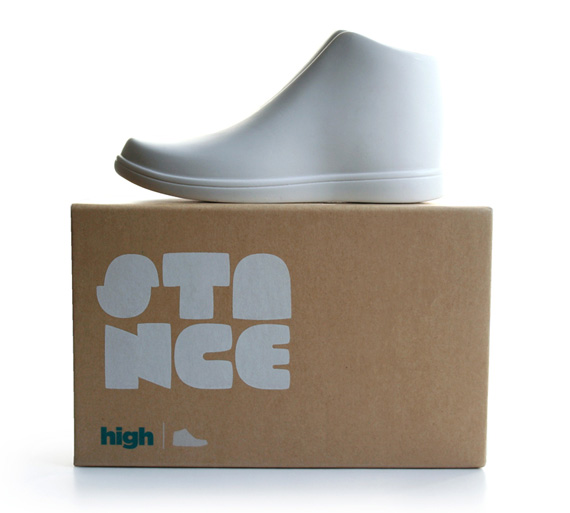 Stance High Vinyl Toy leather Sneaker 03