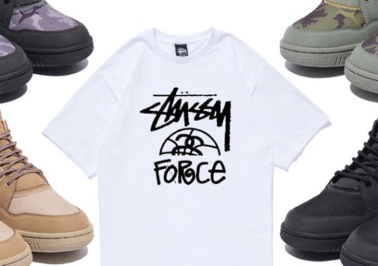 Stussy x Nike Court Force ’88 Mid – New Images