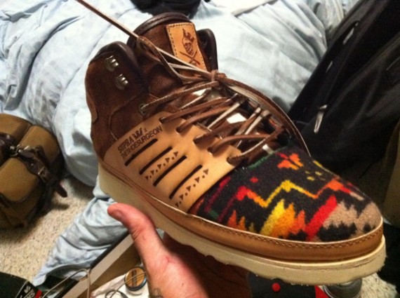 Supra Skytop III 'Pendleton' Customs by The Shoe Surgeon