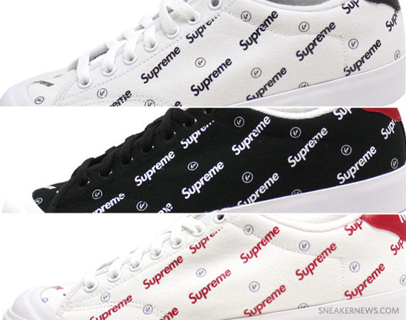 Supreme x fragment design x Nike All Court Low