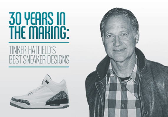 Tinker Hatfield's Greatest Sneaker Designs
