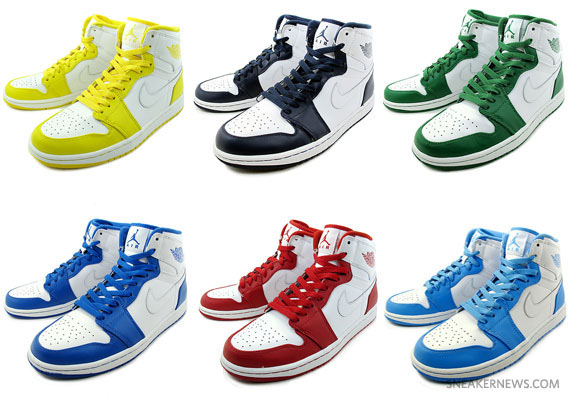 Air Jordan 1 Retro High - Fall 2011 Colorways | New Images