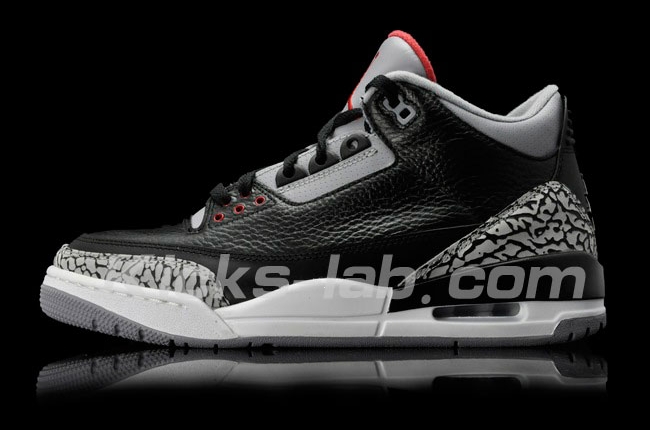 Air Jordan 3 Black Cement 2