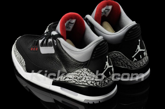 Air Jordan 3 Black Cement 3
