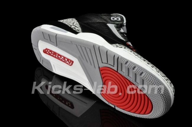Air Jordan 3 Black Cement 6