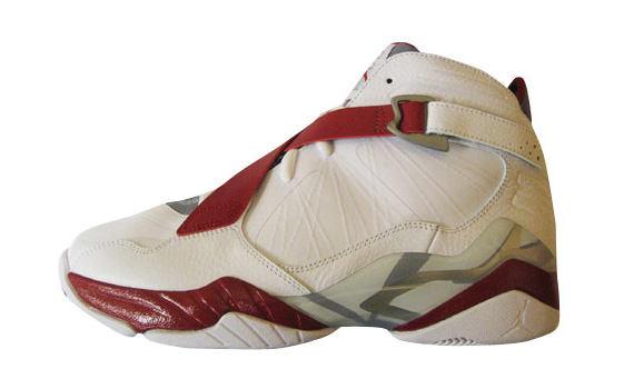 Air Jordan 8.0 White Grey Red 01