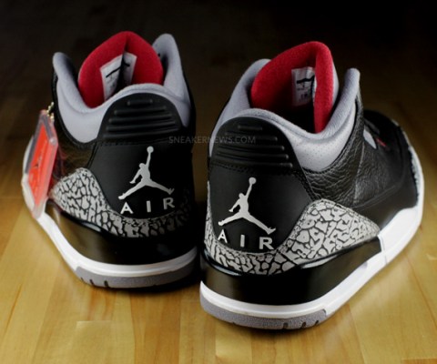 Air Jordan III - Black - Cement - 2011 Retro | Detailed Look ...