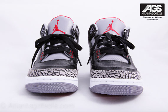 Air Jordan Iii Black Cmt Ags 11