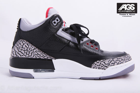 Air Jordan Iii Black Cmt Ags 16