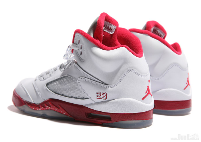 Air Jordan V Retro Gs Legacy Red White Scarlet Fire Release Date 2