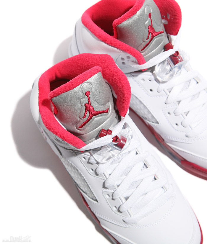 Air Jordan V Retro Gs Legacy Red White Scarlet Fire Release Date 4