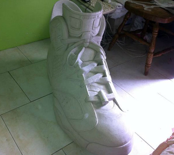 Air jordan raging Vi White Sculpture 03