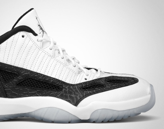 Air Jordan Xi Ie Low White Black Release Date 04