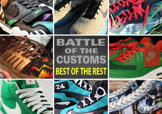 Sneaker News Battle Of The Customs: Best Of The Rest